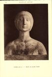 Museum of the Louvre CPA Laurana Bust of young woman