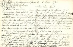 Paris CPA Large staircase of the opera