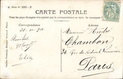 Fantasy - Child - girl - flower - Margot - Elects - Andre Chambon -- CPA