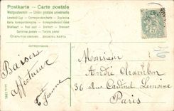 Fantasy - Child - Good Festival - tree - bird - Andre Chambon - CPA