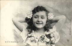 Fantasy - Child - girl - I will not give it to you! - Andre Chambon - CPA