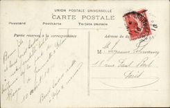 Fantasy - Child - Good Festival - plane - baby - CPA