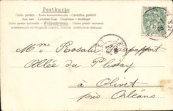 Fantasy - Child - a large kiss for Suzanne - CPA