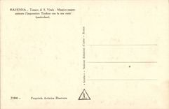 Italy - Italia - Italy - Ravenna - Tempio S Vital Mosaico CPA