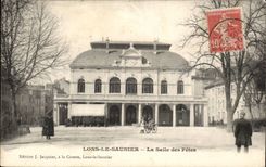 Lons the Salt maker - the Village hall - Bicycle - CPA