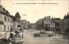 Lons the Salt maker - Place of Freedom - Statue of General Lecourbe - CPA