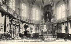 Salzig vom Jura - Innenraum der Wolbung des Notre- Damebefreiers - CPA