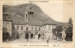 Salzig - Rathaus und Fort Saint Andre CPA