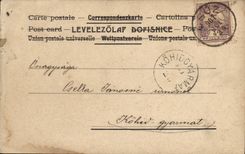 Fantasy - Child - Stork - Nest - Broad nest CPA (Hungarian chart Hungary Hungary)