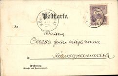 Kunste - Tabelle - Dorf unter balnket weg vom Schnee CPA (ungarisches Diagramm Ungarn Ungarn)