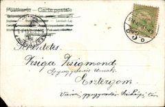 Fantasy - Child with headstock - Child with fraud - CPA (Hungarian chart Hungary Hungary)