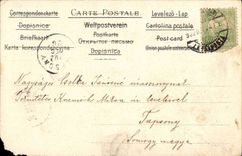 Fantasy - Woman - Mother and child frolicking one winter day (Hungarian chart Hungary Hungary) - CPA