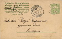 Fantasy - Woman - Closed up off beautiful hungarian face (Hungarian chart Hungary Hungary) - CPA