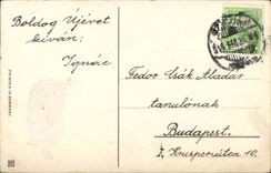 Fantasy - Child - Children pushin wheelbarrow collecting firewood (Hungarian chart Hungary Hungary) - CPA