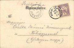 imagination - Woman one spring day (Hungarian chart Hungary Hungary) - CPA