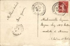 Fantasy - Woman - Glamor Girl with saucy spalling hammer CPA