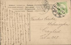 Fantasy - Woman - elegant Beautiful woman with feathered hat CPA (Hungarian chart Hungary Hungary)