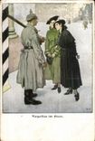 Fantasy - Woman and Soldier - Militaria - Illustration (Hungarian chart Hungary Hungary) - CPA