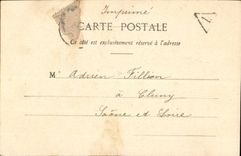 Fantasy - Child - Five Sens - Touch - CPA