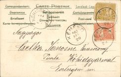 Fantasy - Woman - fair curly haired woman in toga (Hungarian chart Hungary Hungary) - close CPA Mucha