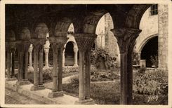 CPA the cloister of St Bertrand de Comminge
