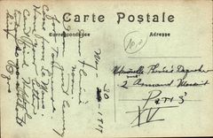 Chartres - the Cathedral Above of Gate - Entrance of the Chorus - Crucifixion CPA -