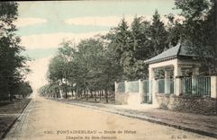 Fontainebleau - Road of Melun - Vault of Good Help CPA -