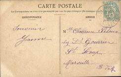 Lourdes - Blessing of Sacrament CPA -