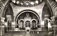 Lourdes - the Basilica of the Rosary - CPA