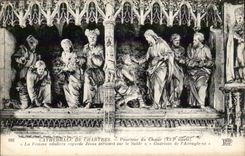 Cathedral of Chartres CPA Circumference of the chorus the adulteress Jesus