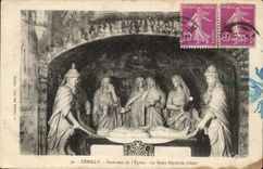 Interior Cerilly CPA of L church Saint the Sepulchre (1690)