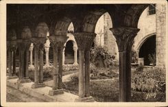 CPA the cloister of St Bertrand de Comminge