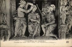 Cathedral of Chartres CPA Circumference of the chorus crowning D spines