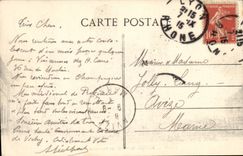 Basilika Lyon-CPA von Nd Fourviere der Gesamtabbildung