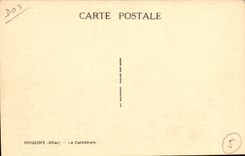 Moulins CPA the cathedral