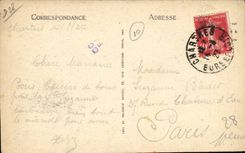 Cathedral of Chartres CPA Southern part