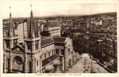 Vichy CPA Eglise Saint Louis Vue generale