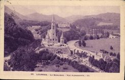 Lourdes CPA the View from above basilica