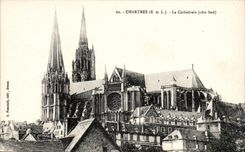 Chartres CPA the cathedral (southern part)