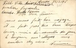 Lourdes CPA the basilica seen of the strong castle