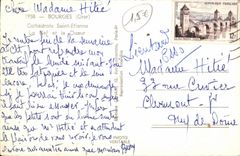 Bourges CPA Cathedral Saint Etienne the nave and chorus