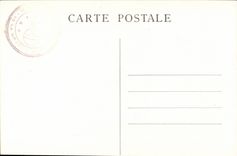 CPA Road of large chartreuse Entrance of the desert