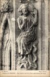 Chartres CPA Cathedral God creating the sky and the Northern ground gate