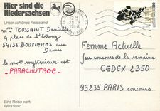 CPM Eine Reise wert Wendland Cigogne