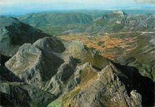 CPM Vue aereinne massif du Aldaya Valencia 