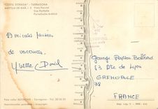 CPM Costa Dorada Tarragona Ametlla de Mar Vue partielle Bateaux