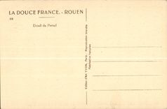 Rouen cPA Detail of the gate