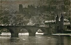 CPM Heidelberg Morgensonne uber Brucke u Schloss 