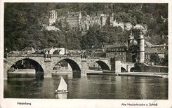 CPM Heidelberg Alte Neckarbrucke u Schloss 