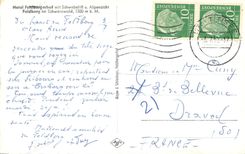 CPM Hote Feldbergerhof mit Schwebelift u Alpensicht Feldberg im Schwarzwald